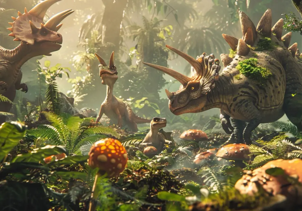 Bajka o dinozaurach i inne fascynujące opowieści o prehistorycznych gadach