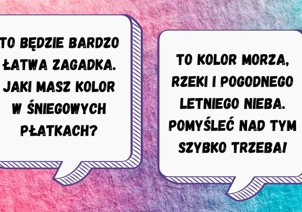 Zagadki o kolorach, które rozweselą i uczą dzieci w kreatywny sposób