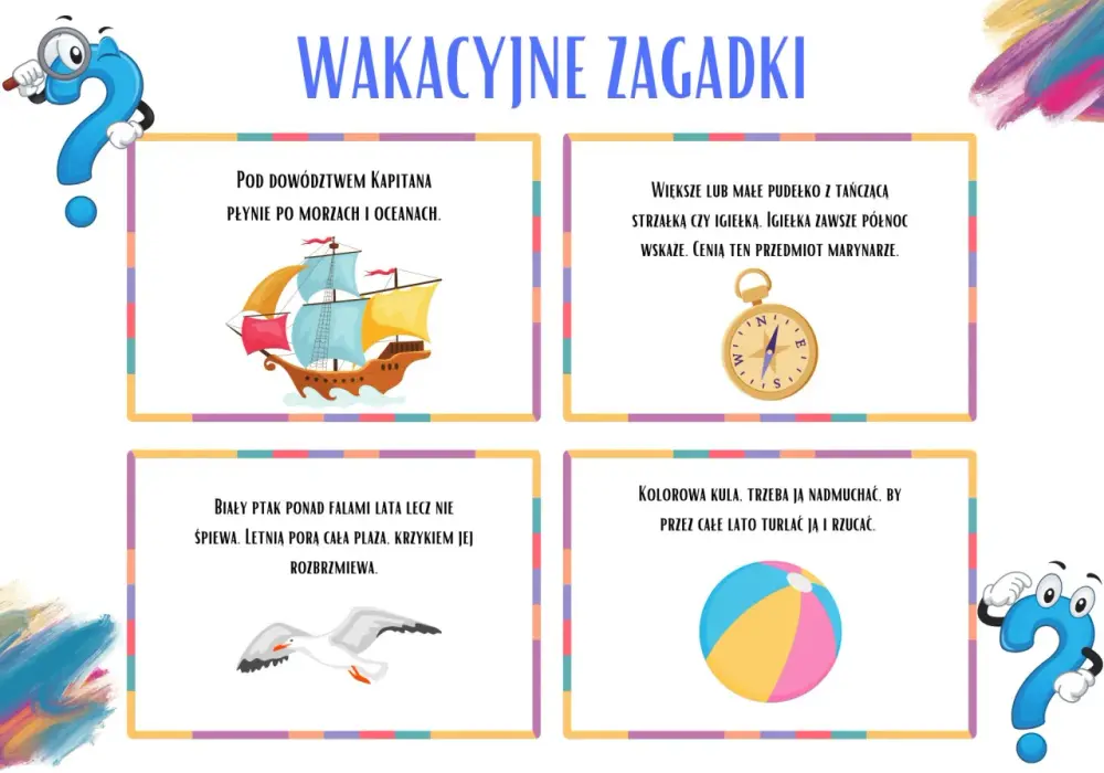 Zagadki o lecie: śmieszne pytania, które zachwycą Twoje dzieci na wakacjach