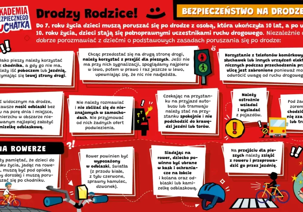 Zagadki o ruchu drogowym, które uczą dzieci zasad bezpieczeństwa