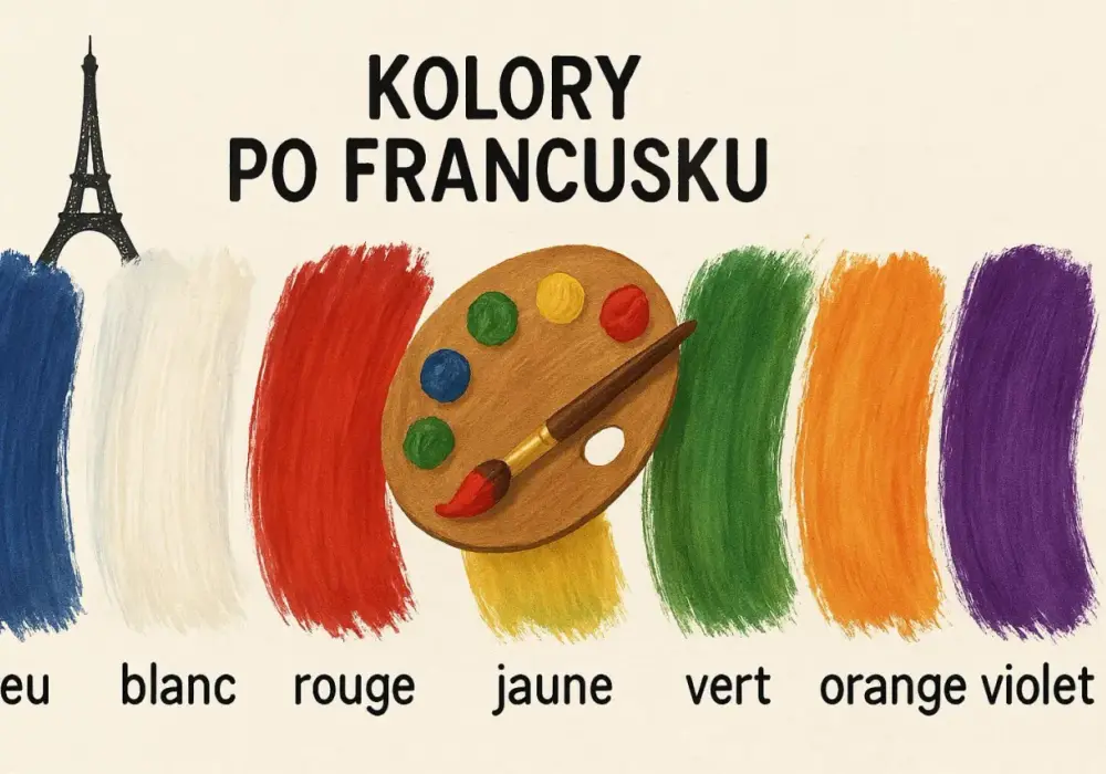 Kolory po francusku – odmiana, wymowa i gotowe zdania!