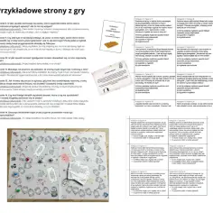 Gra planszowa z pytaniami o logiczne myślenie i pułapki myślenia.
