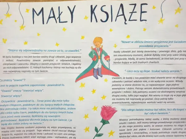 Mały Książę cytat w edukacji - Jak go używać mądrze?