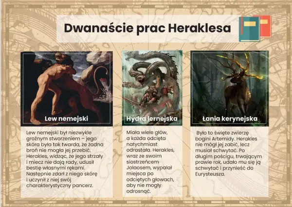 Herakles - Mit o sile czy sprycie? 12 prac i sekrety