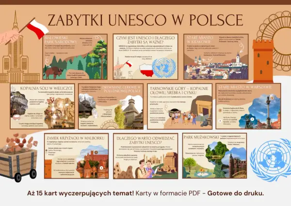 Polskie obiekty UNESCO - Jak je zapamiętać i zrozumieć?